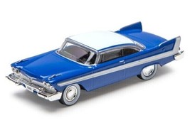 1958 Plymouth Fury - 1:48 Scale Denver Die Cast Model Blue - £13.11 GBP