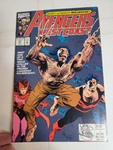 Comic Book Marvel Comics Marvel Age  #87 The Avengers West Coast Wolverine - $9.79