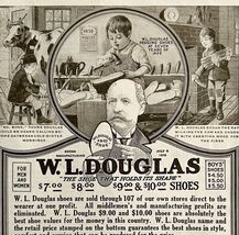 1920 W.L. Douglas Shoes Footwear Advertisement Clothing Ephemera Cow - $363.37 MXN