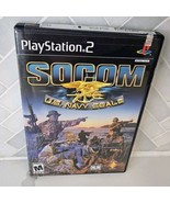 SOCOM II 2 U.S. Navy Seals (Playstation 2 PS2) Black Label CIB COMPLETE ... - $13.47 CAD