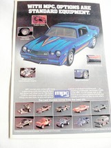 1982 Color Ad MPC Car Models - £6.38 GBP