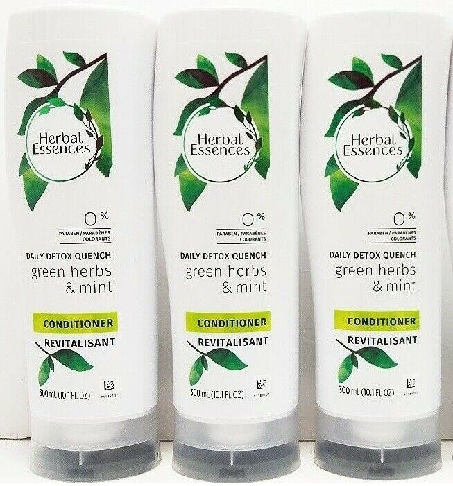(Pack of 3) Clairol Herbal Essences Green Herbs & Mint Conditioner 10.1 Fl Oz - $25.73