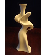 Naaman Vintage white porcelain  figurine &amp; candle holder made in Israel ... - €90,78 EUR