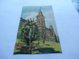 Vintage Watercolor Post Card Quebec Parliament Building Quebec Canada - £3.45 GBP