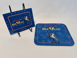RARE The Disney Store &quot;Biz Quiz&quot; Mouse and Magnetic Puzzle with Rafiki - £7.03 GBP