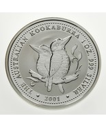 2001 Australia Silver 1oz Kookaburra (BU Condition) KM# 479 - $213.23 CAD