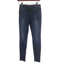 Joe&#39;s Jeans 25 Womens The Honey Skinny Curvy Skinny Leg Low Rise Dark Wash - £21.59 GBP