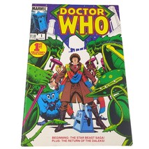 Doctor Dr Who Vol 1 #1 Comic Back NM VF Marvel 1984 Collectors Item Issue - $14.84