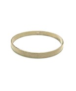 Tiffany &amp; Co Estate Somerset Hard Bangle M 7.5&quot; Silver 6.5 mm Height TIF435 - €380,54 EUR