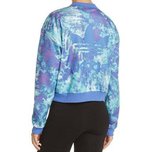 adidas Womens Ocean Elements Track Jacket Size Medium Color Blue/Multi - $178.50