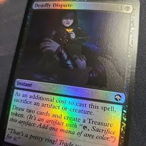 MTG Deadly Dispute x 1 Foil Adventures in the Forgotten Realms AFR - £1.76 GBP