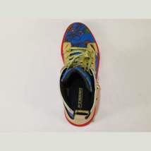 Mens High Top Shoes FIESSO by AURELIO GARCIA Chain Medusa Celebrity 2421 Blue image 8