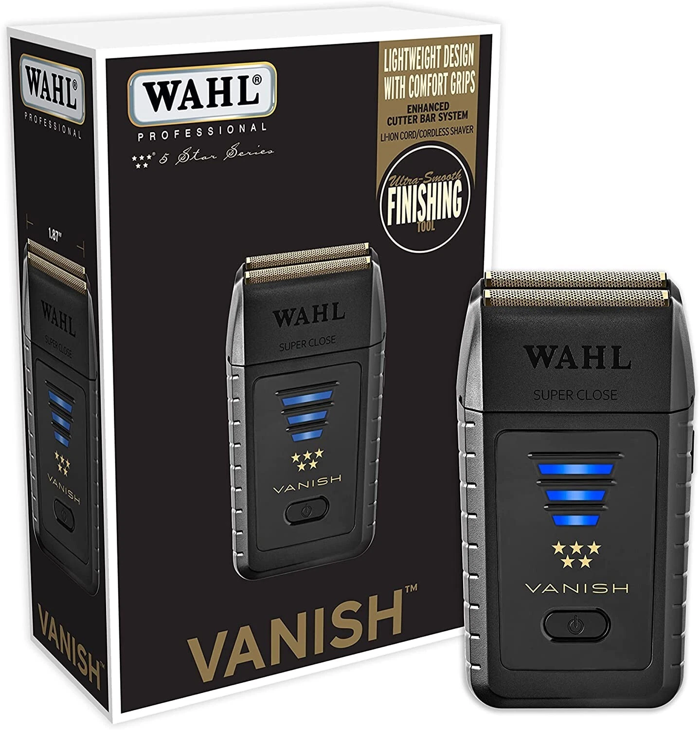 Wahl 5 Star Series Vanish Double Foil Corded/Cordless Shaver 8173-700 - NEW - $915.48 MXN