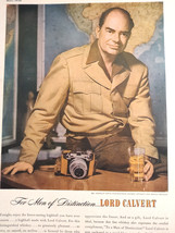 1948 Original Esquire Art Ads Lord Calvert Whiskey Hassoldt Davis Elgin ... - £8.48 GBP