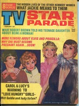 TV Star Parade 2/1969-Carol Burnett, Goldie Hawn, Ryan O&quot;Neal-Lucy-G/VG - £37.69 GBP