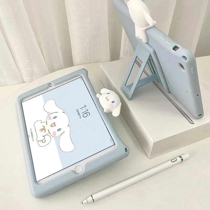 Sanrio Kawaii Cinnamoroll iPad Protective Shell Anime New My Melody Air 10.2 - £15.89 GBP