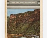 Rio Grande Railroad Time Table &amp; Route Map 1963 Moffat Tunnel Royal Gorg... - $9.90
