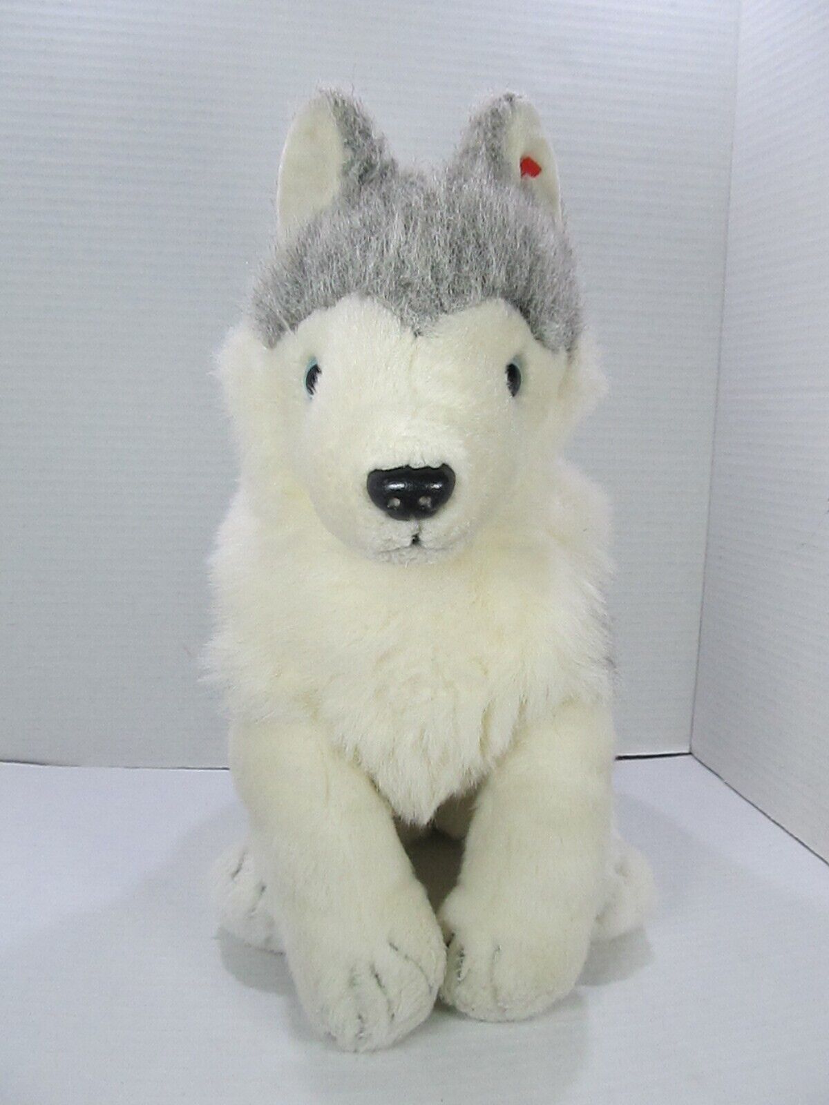 TY Classic Siberian Husky TIMBER the Dog Plush 1993 Stuffed Animal Toy Wolf 15" - £17.54 GBP