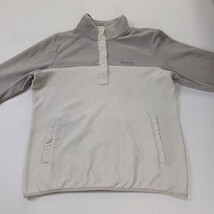 Columbia XL0359 Women's XL Gray Benton Springs 1/2 Snap Fleece Pocket Sweatshirt image 14
