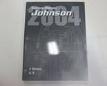 2004 Johnson 4 Tempi 6HP 8HP Servizio Riparazione Officina Shop Manuale ... - $9.98