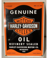 Ande Rooney Porcelain Harley Davidson Genuine Oil Sign - NICE - €110,90 EUR