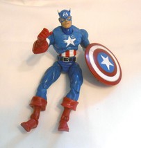 2002 Toy Biz Marvel Legends: Series 1 Captain America 6&quot; Action Figure - £11.71 GBP