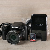 Canon PowerShot SX510 HS 12MP Digital Camera *GOOD/TESTED* W 8GB SD - £68.68 GBP