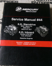 Mercury Mercruiser #44 8.2L Essence Moteurs Service Manuel 90-8M0081787 - £158.00 GBP