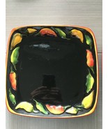 Stonelite Clay Art Hand painted Dinner Plates &quot; Caliente&quot; set of 2 - $38.35 CAD