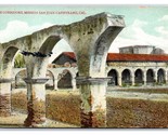 Missione San Juan Capistrano Archi California Ca Unp DB Cartolina U17 - $4.04