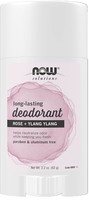 NOW Solutions, Long-Lasting Deodorant Stick, Rose and Ylang Ylang Scent, Odor Ne - £17.57 GBP