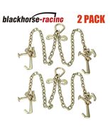 2Pack G70 V-Chain Bridle w/RTJ Cluster Hook Grab Hooks 3&#39;Legs Tow Chain ... - £91.72 GBP
