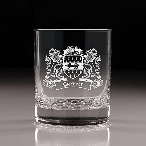 Garrett Irish Coat of Arms Nob Hill Tumblers - Set of 4