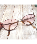 Catherine Deneuve Gold Tone Eyeglasses FRAMES ONLY - CD-175 SBRN 52-17-140 - $910.70 MXN