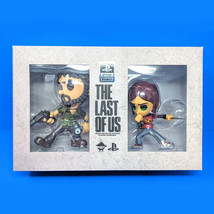The Last of Us Part 2 II Ellie and Joel Vinyl Figure Set Official Sony Statue - £36.65 GBP