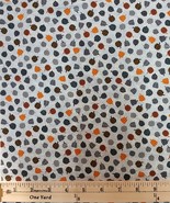 Cotton Midnight Magic Halloween Patterned Pumpkins Fabric Print by Yard ... - $13.95