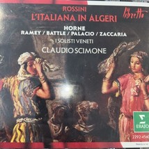 Rossini: L&#39;Italiana in Algeri Claudio Scimone Horne Ramey Battle Palacio - £11.99 GBP
