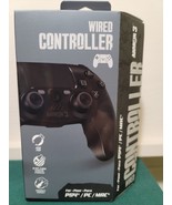 FAST FREE SHIP, Brand New Black Armor3 Wired Controller for Sony PS4 / P... - £27.71 GBP