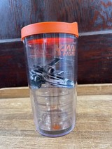 Star Wars Tervis 16 oz Tumbler Clear Orange Cap X-Wing Fighter Cup Rebels USA - £12.37 GBP