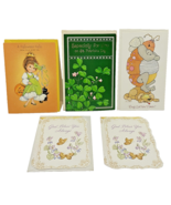 Vintage Lot 5 Unused Greeting Cards St Patricks Halloween Get Well Mothe... - £11.48 GBP