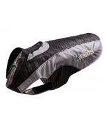 Dog Helios Reflecta-Bolt Pet Dog Coat Jacket Black &amp; Grey - Large - $92.44