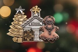 Teacher Christmas Gift | Festive Holiday Gingerbread Woman School Present - $24.99