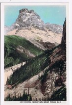 British Columbia Postcard Cathedral Mountain Near Field Canadian Rockies - $2.96