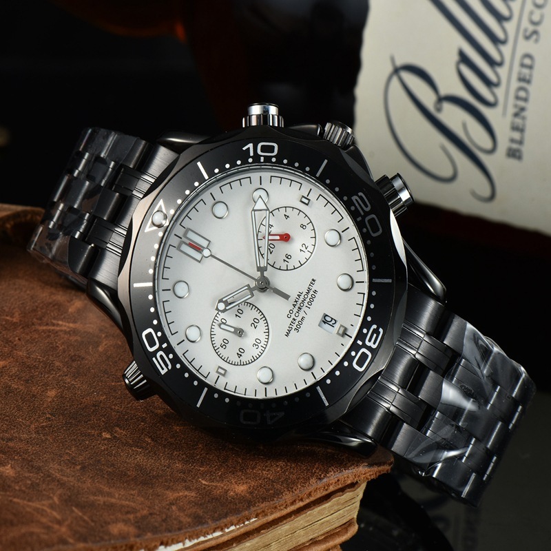 Quartz Watch Men's Six-Pin Full Function Quartz Watch Swatch Joint