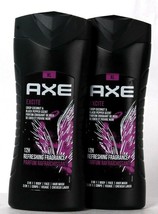 2 Axe XL 13.5 Oz Excite Crisp Coconut Black Pepper 3 In 1 Body Face & Hair Wash - $23.99