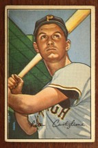 Vintage Baseball Card 1952 Bowman #47 Pete Castiglione Pittsburgh Pirates - £7.72 GBP
