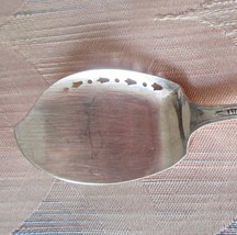 1891 Rogers Slotted Serving Spoon by Oneida Silverplate  6&quot; Long - $6.95
