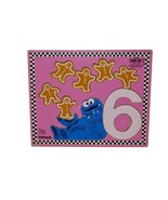 Playskool 1973 Sesame Street Cookie Monster 6 Cookies Wooden Puzzle  315-7 - $164.22 MXN