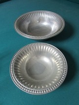 Wilton Usa Pewter 2 Serving Nesting Bowls - $145.27 CAD