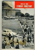 1963-64 SMU Student Directory Southern Methodist University - $34.74